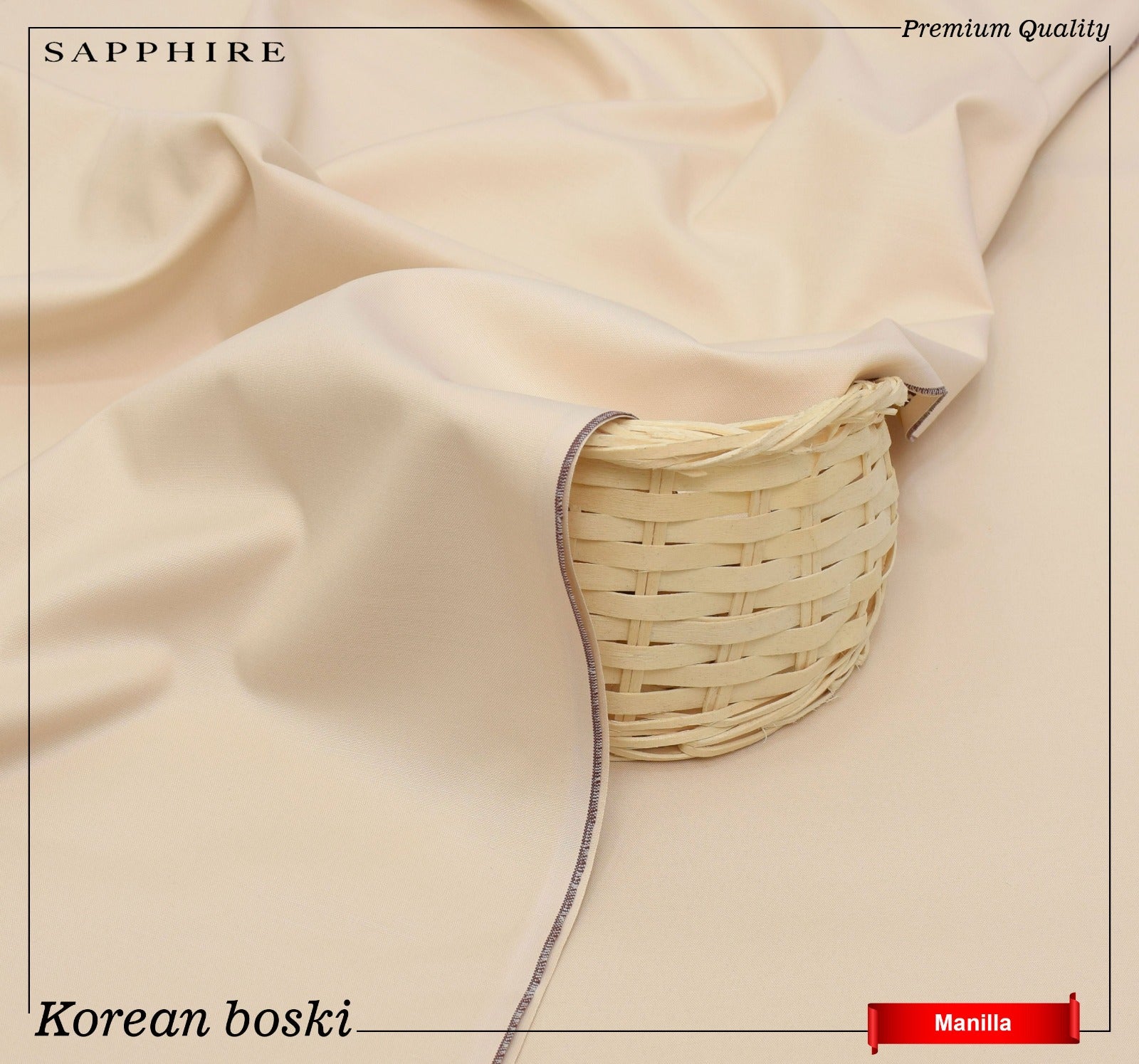 SAPPHIRE Blended Korean Boski Four Seasonal fabric