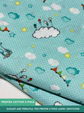 2 Piece Printed Summer cotton