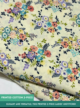 2 Piece Printed Summer cotton