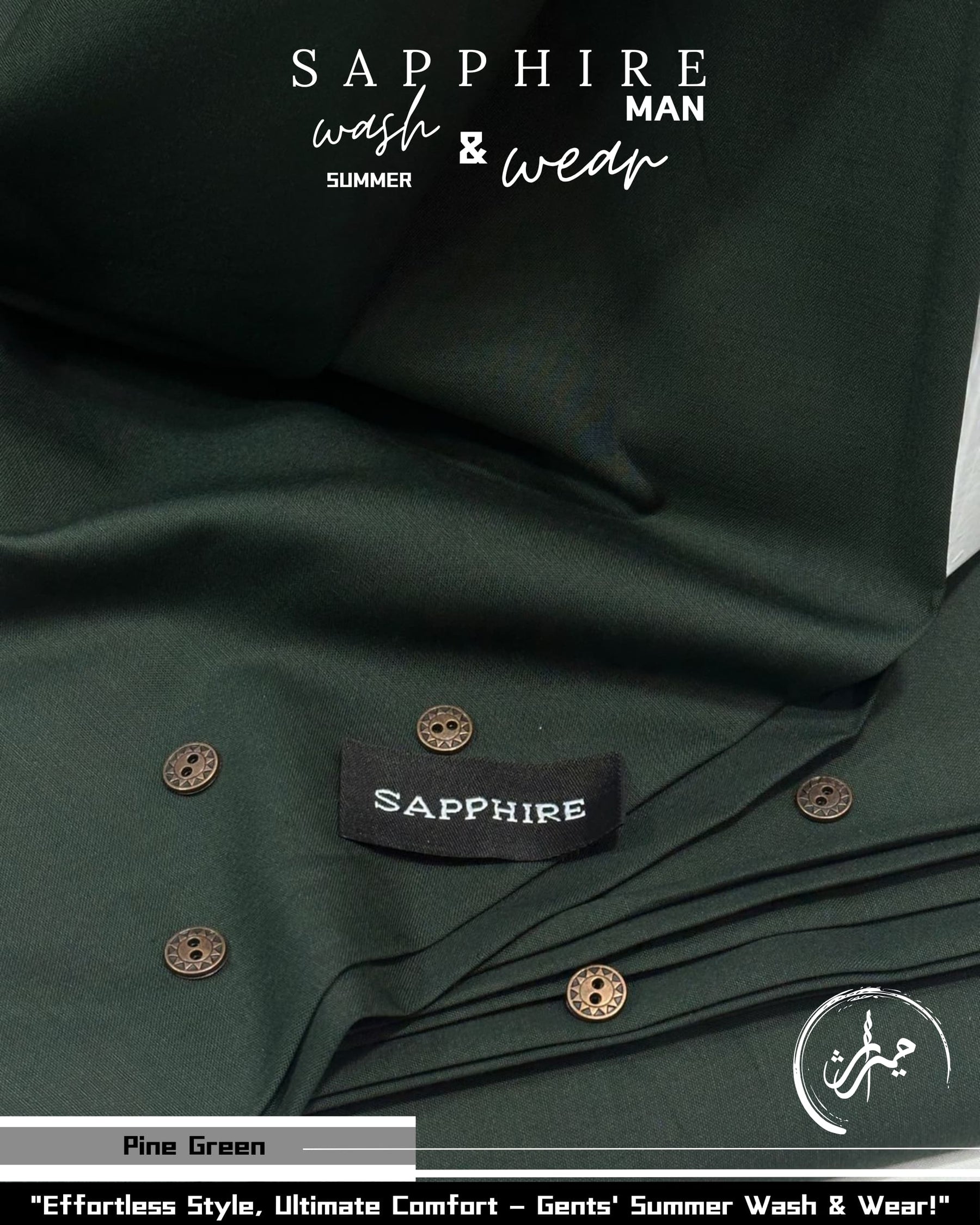 Sapphire wash & wear