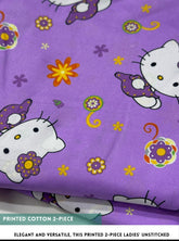 2 Piece Printed Summer cotton